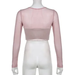 Long Sleeve Satin Bustier