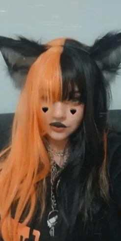 Long Split Halloween Cosplay Wig