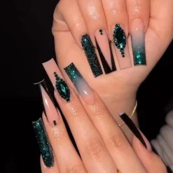 Long Square Press On Nails