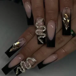 Long Square Press On Nails