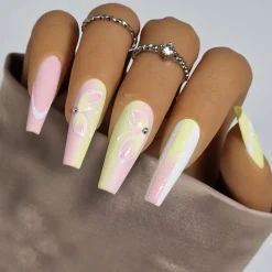Long Square Press On Nails