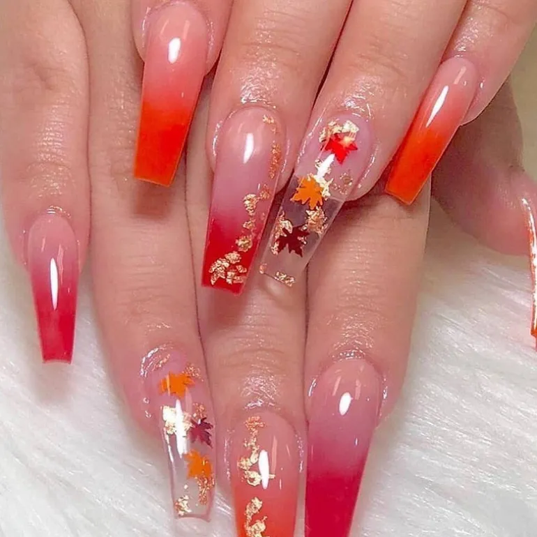 Long Square Press On Nails