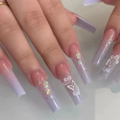 Long Square Press On Nails