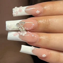 Long Square Press On Nails