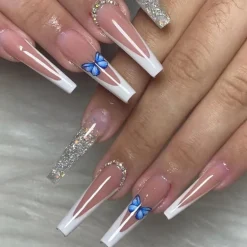 Long Square Press On Nails