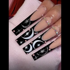 Long Square Press On Nails