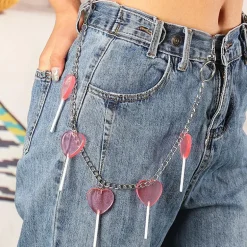 Lovecore Lolly Belt Chain