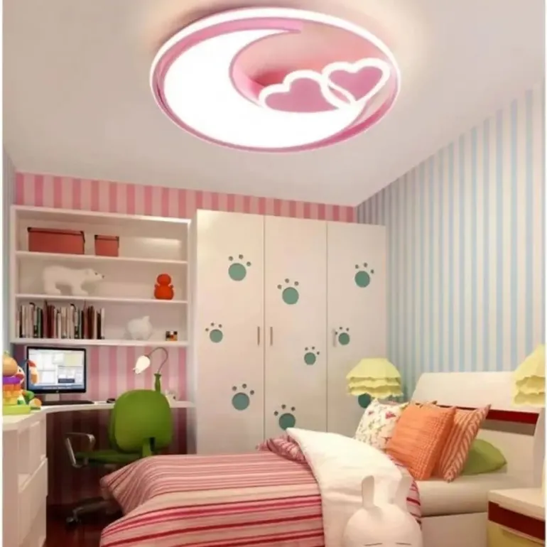 Lovecore Moon Ceiling Light