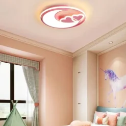 Lovecore Moon Ceiling Light