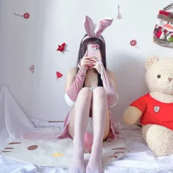 Luxury Santa Bunny Dress Set