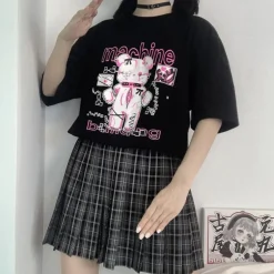 Machine Bear Menhera Tee