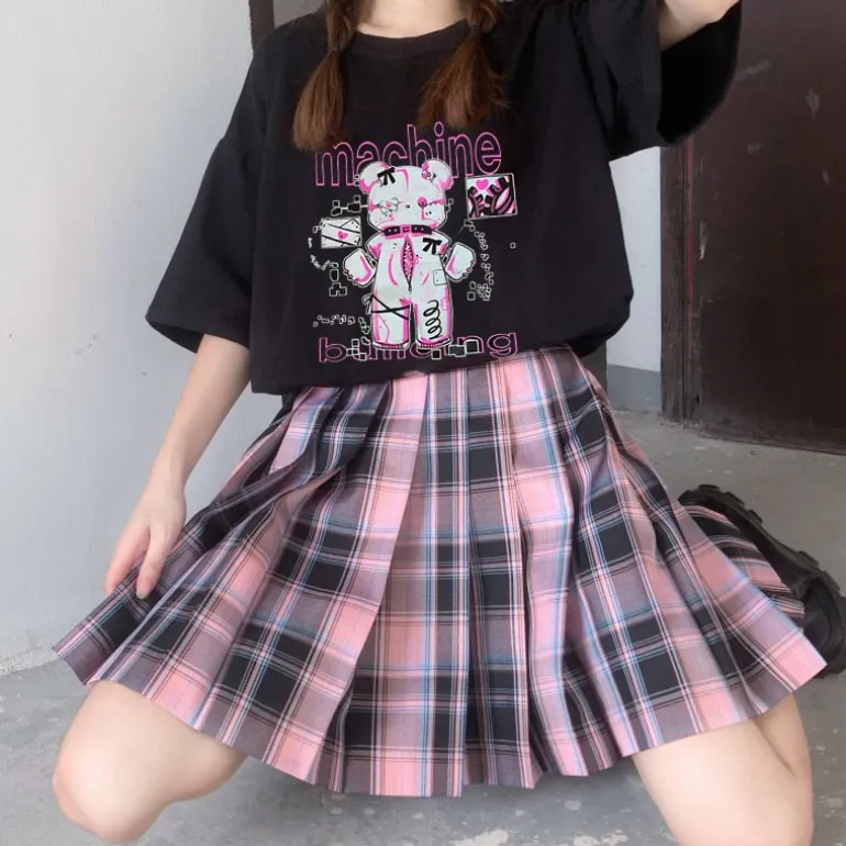 Machine Bear Menhera Tee