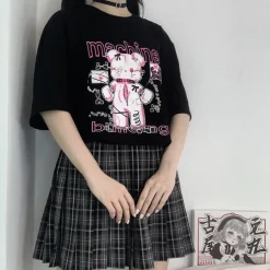 Machine Bear Menhera Tee