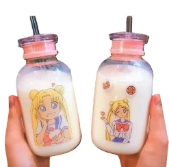 Magical Girl Glass Bottles