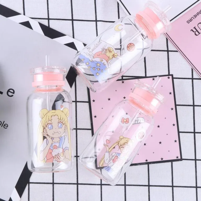 Magical Girl Glass Bottles
