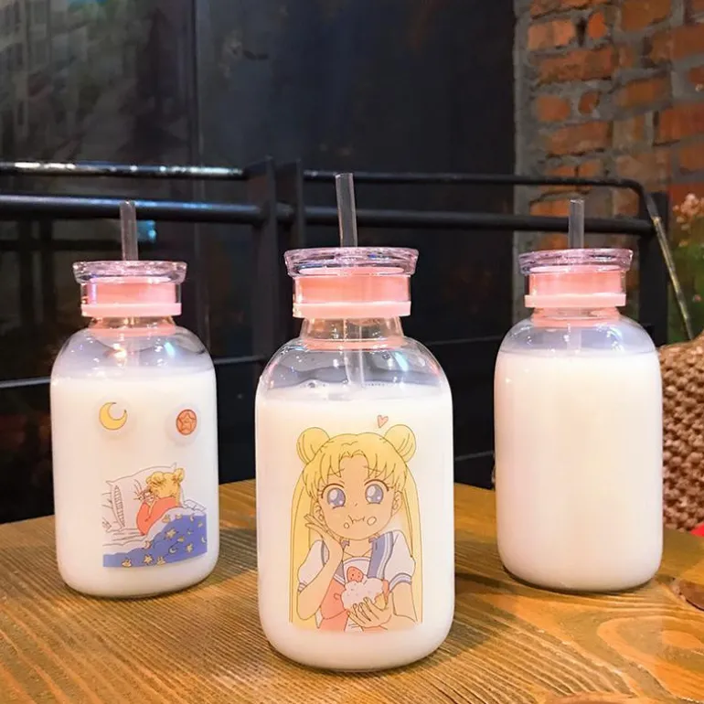 Magical Girl Glass Bottles
