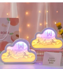 Majestic Cloud Unicorn Night Light