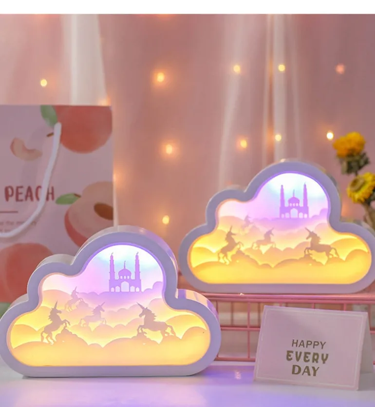 Majestic Cloud Unicorn Night Light