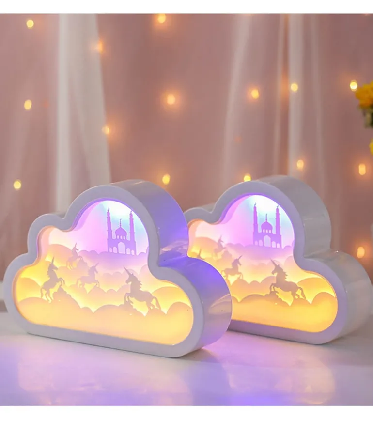 Majestic Cloud Unicorn Night Light