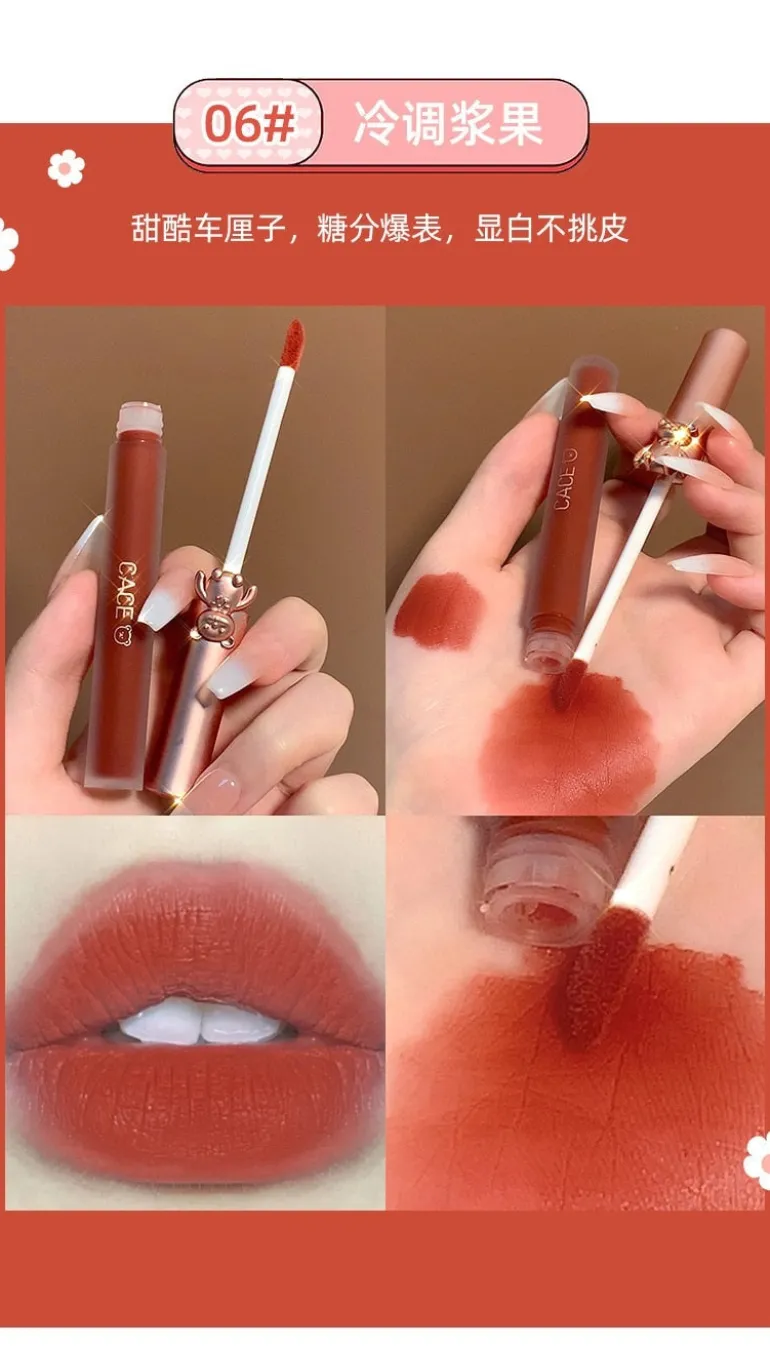 Matte Velvet Bear Liquid Lipstick