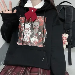 Menhera Bear Hoodie