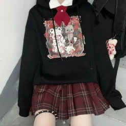 Menhera Bear Hoodie