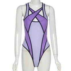 Mesh Criss Cross Monokini