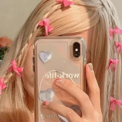 Micro Bow Hair Clips