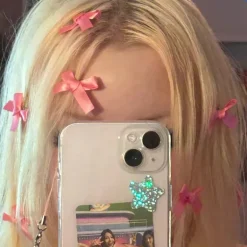 Micro Bow Hair Clips