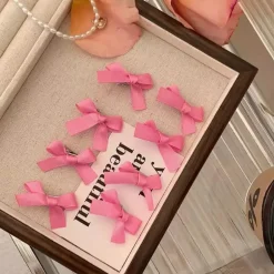 Micro Bow Hair Clips