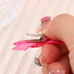 Micro Bow Hair Clips