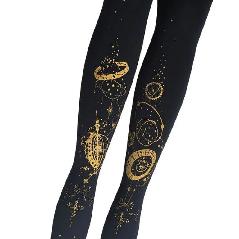 Midnight Steampunk Tights