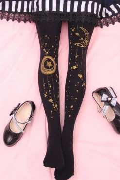 Midnight Steampunk Tights