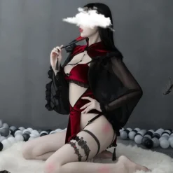 Midnight Witch Cosplay Lingerie Set
