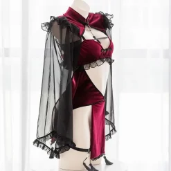 Midnight Witch Cosplay Lingerie Set
