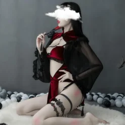 Midnight Witch Cosplay Lingerie Set