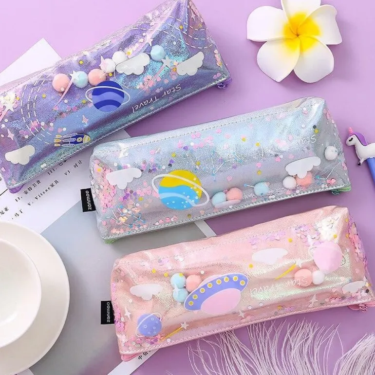 Milky Galaxy Cosmetic Bag