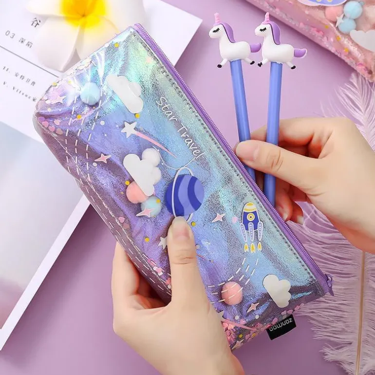 Milky Galaxy Cosmetic Bag