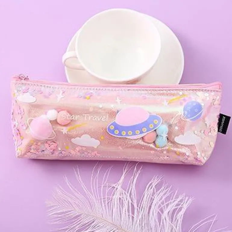 Milky Galaxy Cosmetic Bag