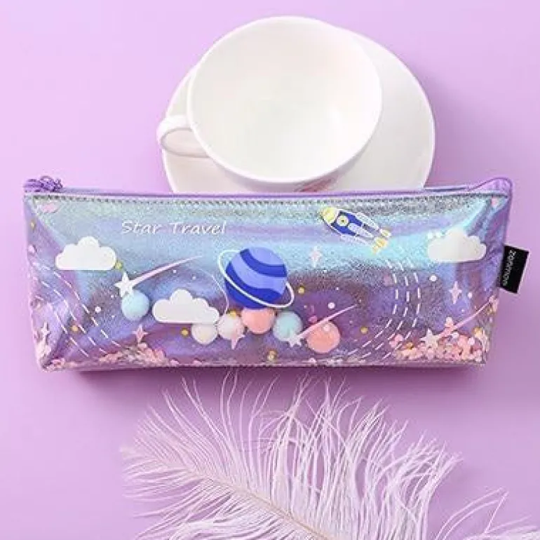 Milky Galaxy Cosmetic Bag