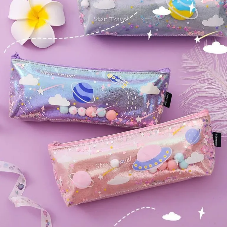 Milky Galaxy Cosmetic Bag