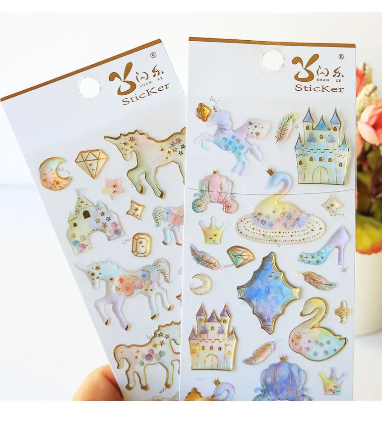 Milky Galaxy Stickers
