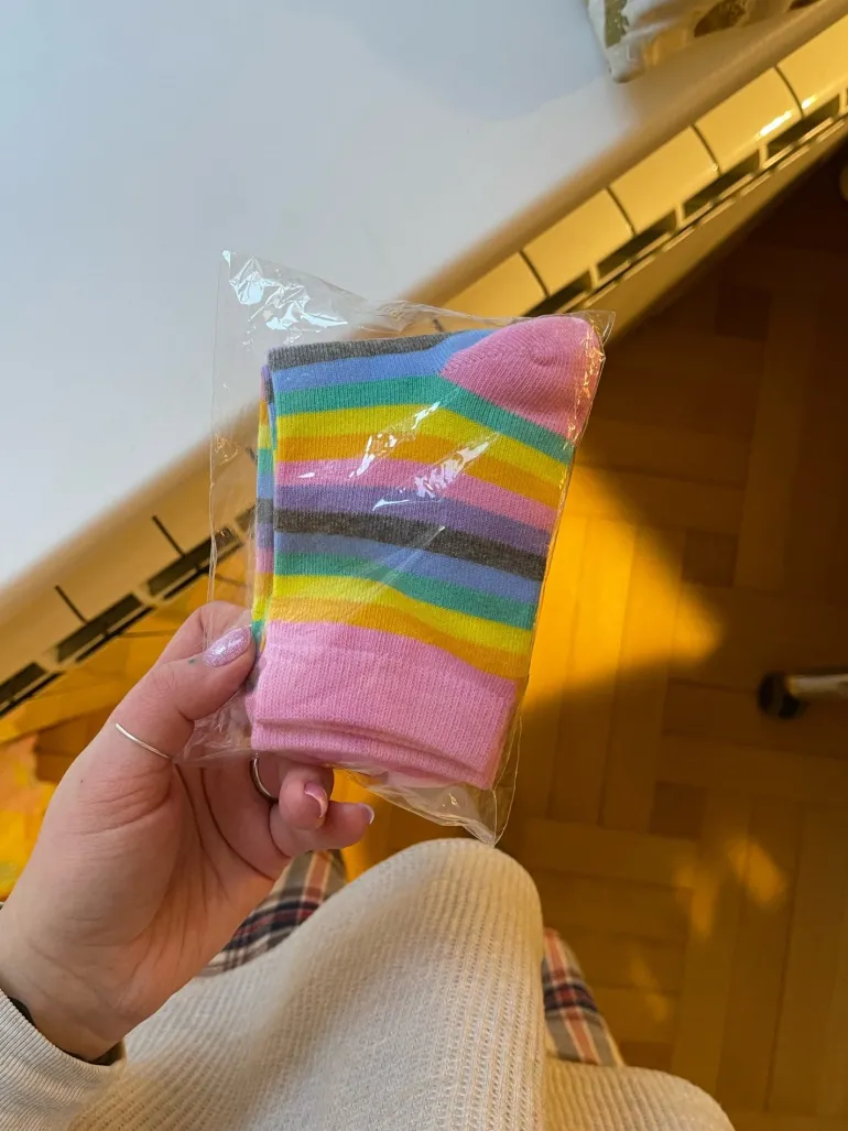 Milky Rainbow Socks