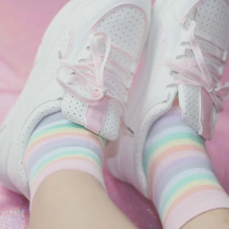 Milky Rainbow Socks