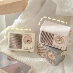 Mini Retro Radio Bluetooth Speaker