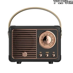 Mini Retro Radio Bluetooth Speaker