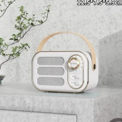 Mini Retro Radio Bluetooth Speaker