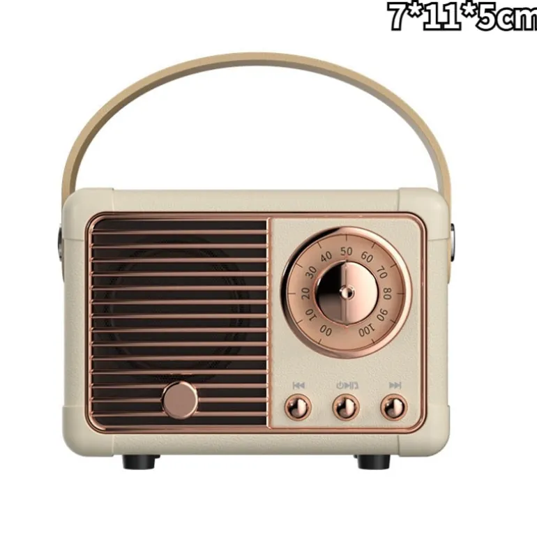 Mini Retro Radio Bluetooth Speaker
