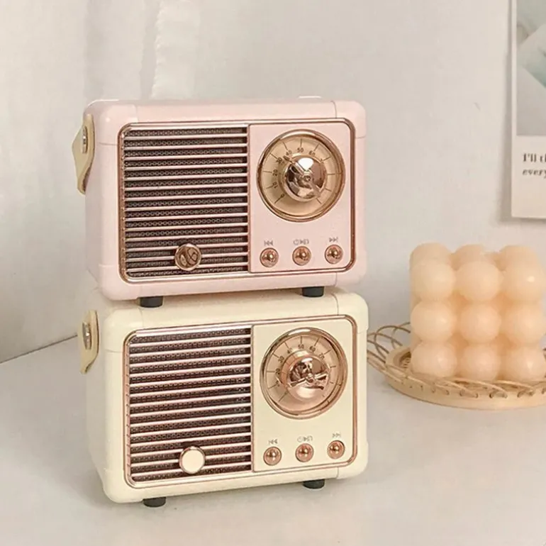 Mini Retro Radio Bluetooth Speaker
