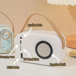 Mini Retro Radio Bluetooth Speaker